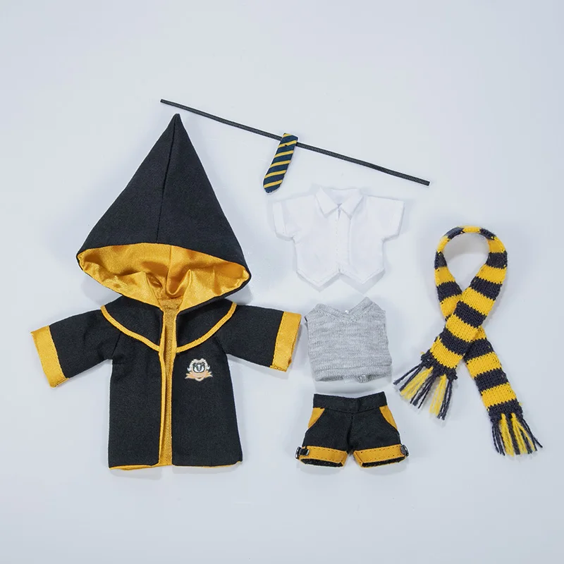 OB11 Doll Clothes Magic Academy Suit Magic Robe Vest Skirt or Pants Shirt Tie for Molly, Obitsu11, 1/12bjd, YMY, GSC Body Gift image 3