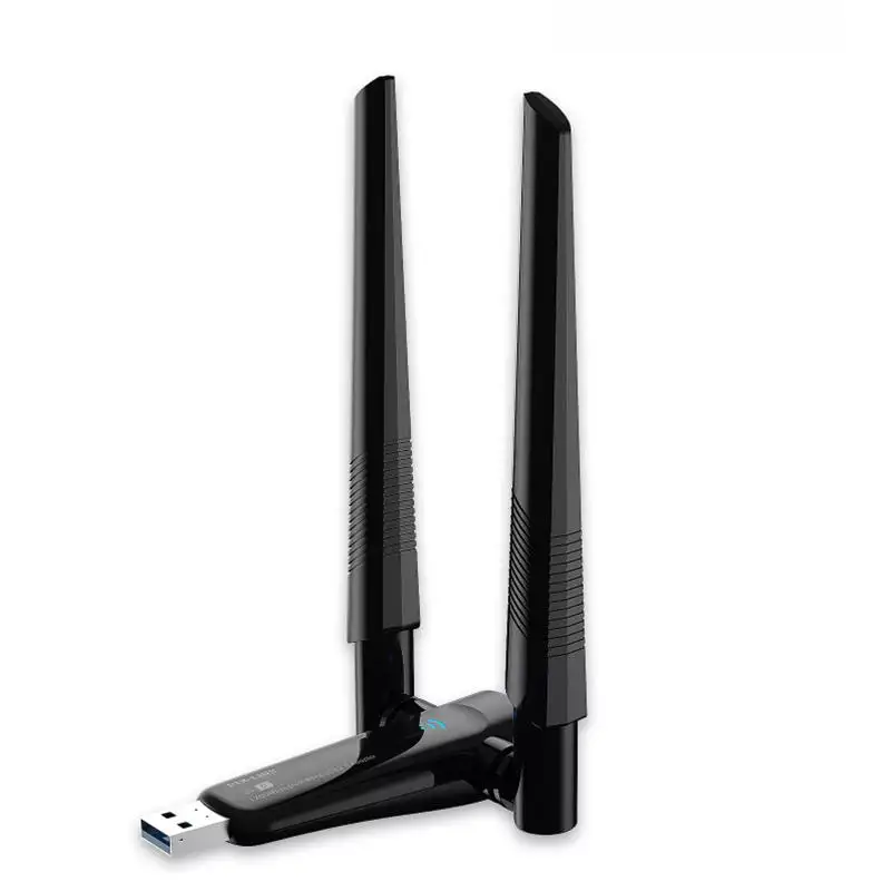 

PIX-LINK 1200Mbps Wifi Adapter 2.4G&5G Network Card Dual Antennas High-Gain Wireless USB Wifi Reveiver For PC Home Use
