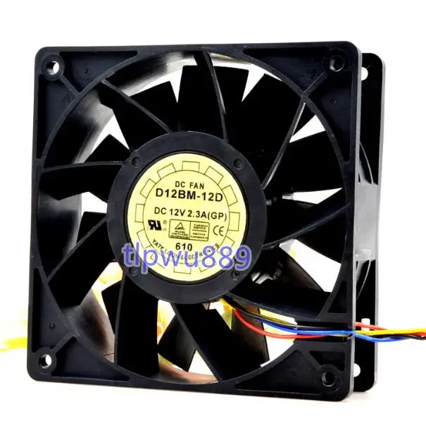 

Applicable D12BM-12D DC12V 2.3A 4PIN Ant S7 S9 Large air volume coolingFAN @tlp