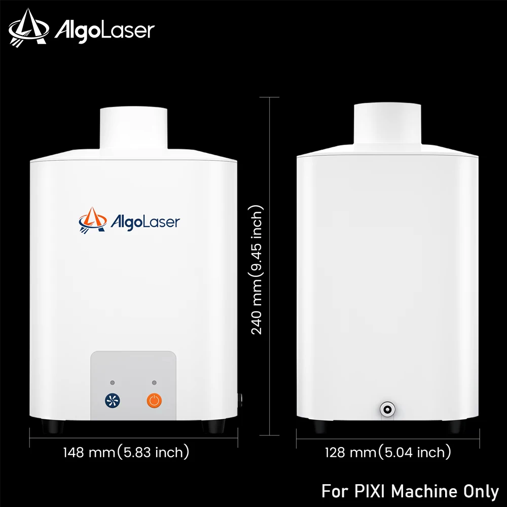 

AlgoLaser Handheld Air Purifier for Laser Engraver Wood Metal Portable Engraving Machine Engraving DIY Tool Home Office Use