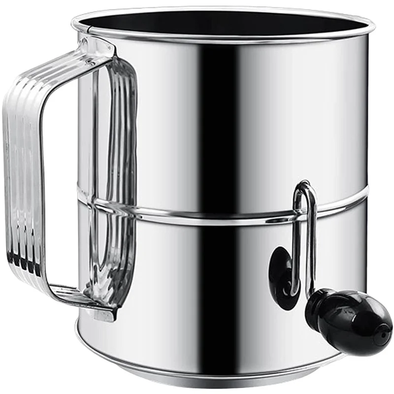 

ABYN-Stainless Steel Fine Mesh Strainer For Pastries Cupcakes Decorate Cakes Equipment