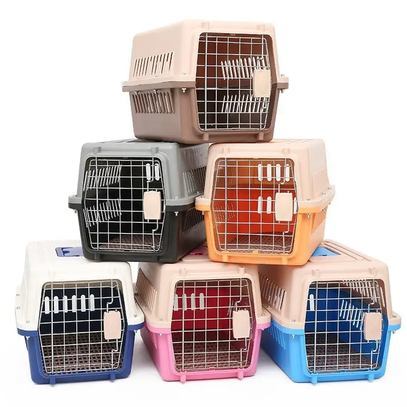 Cat Cage Large Aviation Pet Cage Cross-border Wholesale Cat Shipping Box Outdoor Portable Pet Supplies