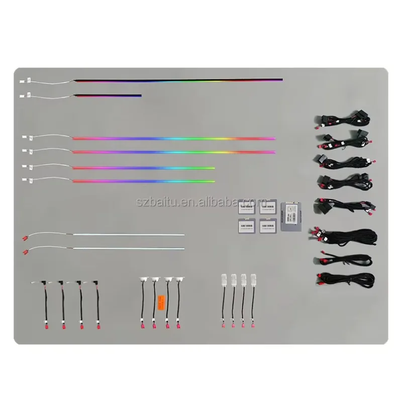 

Symphony Led Light Car Ambient Lighting Kit Ambient Light Inrerior for audi A6 C7 A7 2012-2018 2017