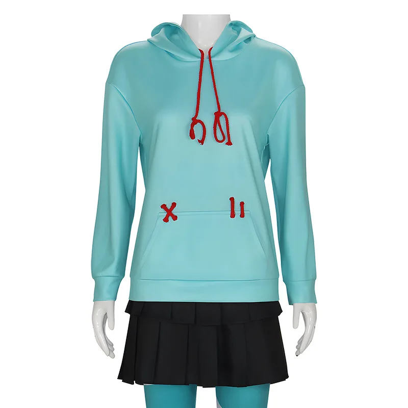 

Wreck-It Ralph 2 Vanellope Costume Sweatshirt Cosplay Costume Girls' Play Dress-up Clothing Animation Unbeatable Destroyer 2