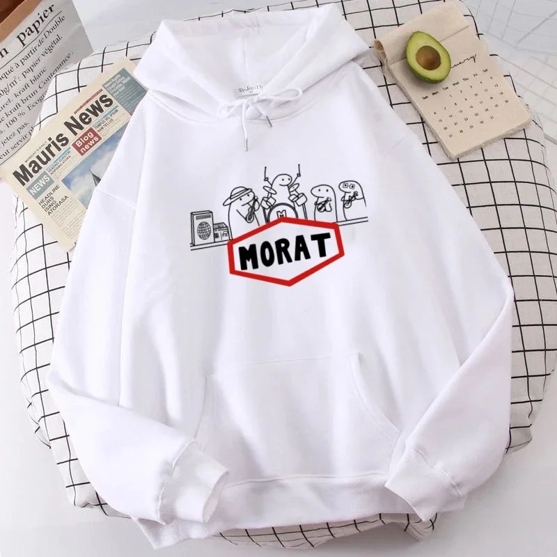 Morat Hoodie Harajuku Hoodies Women Ullzang Cute Autumn Sweatshirt Hoody Long Sleeve Fleece  Sweater Sweatshirts Plussize