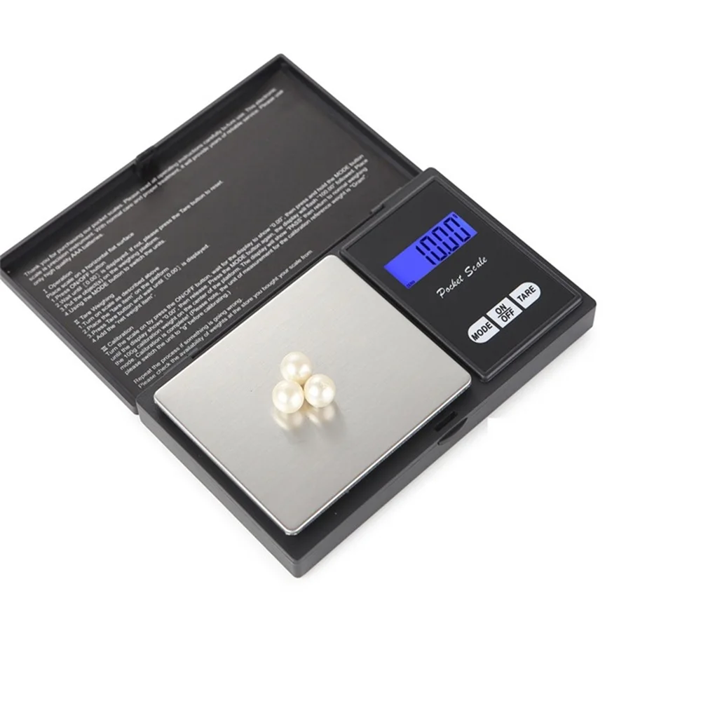 high precision 200g 500g x 0.01g Digital kitchen Scale Jewelry Gold Balance Weight Gram LCD Pocket weighting Electronic Scales