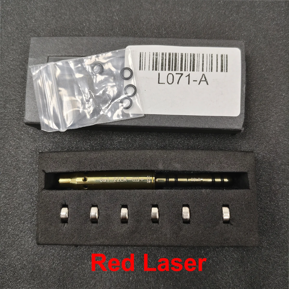 Cal.22LR/.223 Rem/9mm Laser Bore Sight Red Dot Laser 7.62mm/ 243/6mm/7mm/6.5mm/25/27mm Collimator Laser Boresighter Train Zero view 6