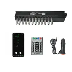 스타 스카이 DIY 원격/앱 스마트 폰 제어, 자동차, 홈 시어터 유성 장식, 블루투스 12LED 광섬유 엔진, 3W