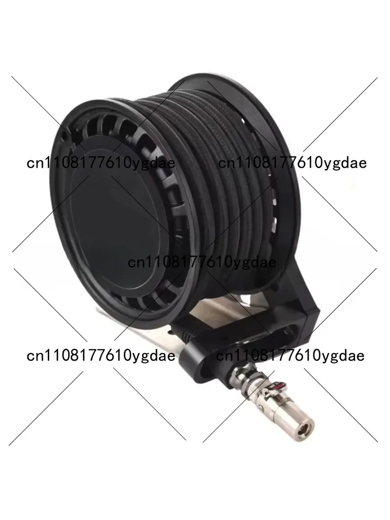 All-Terrain Air Pump Hose Reel for Workshop Tools – Retractable Off-Road Air Pump for Garage and Outdoors