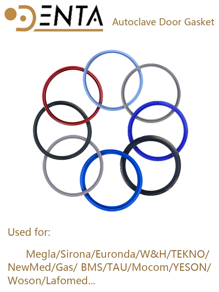 For  Lina 17/22  Lisa 300/500, Rope 17/ 22,  Lara RIL-117, RIL122 for W*H Autoclave sterlization door chamber gasket parts tools