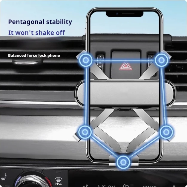 For BMW 3 Series E90 2005-2012 Car Phone Holder Strong Special Fixed Bracket Base 15W Wireless Charging Cars Accessories view 4