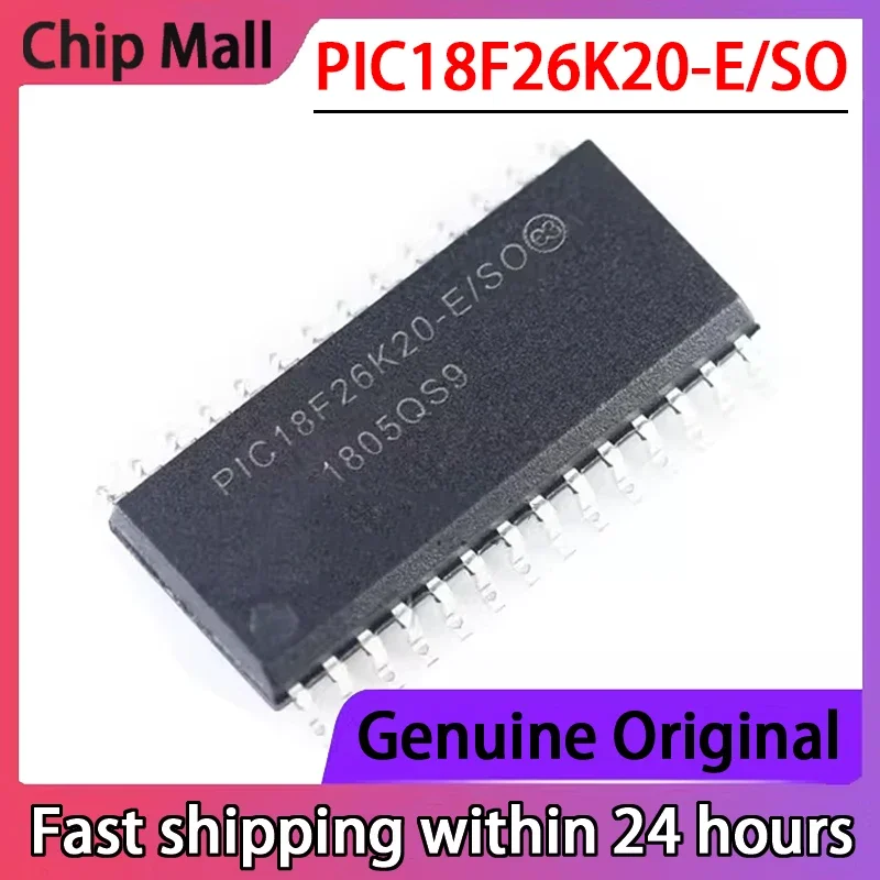 

1PCS Original PIC18F26K20-E/SO PIC18F26K20 SMT SOP-28 Package MCU8 Bit Microcontroller Chip