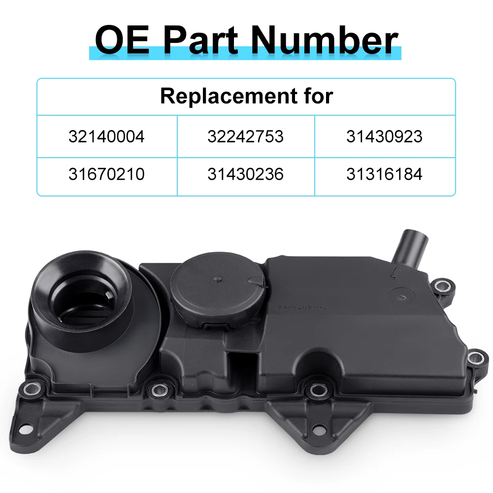 

FISHBERG для Volvo S60 S80 S90 V40 V60 V70 V90 крышка клапана маслоуловителя 31430923 31316184 31670210 32140004 автомобильные детали