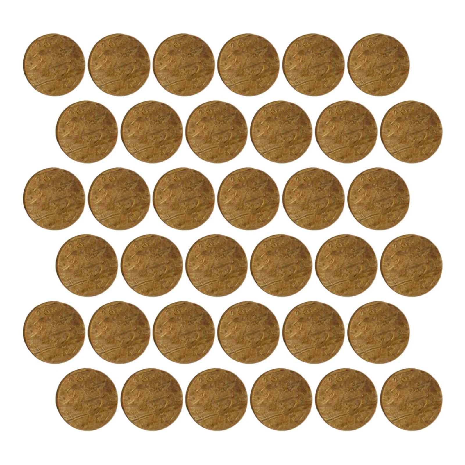 

50Pcs Moss Round Slices Coconut Shell Discs for Aquarium Decor Fish Tank Ornament Natural Landscape Building Essentials