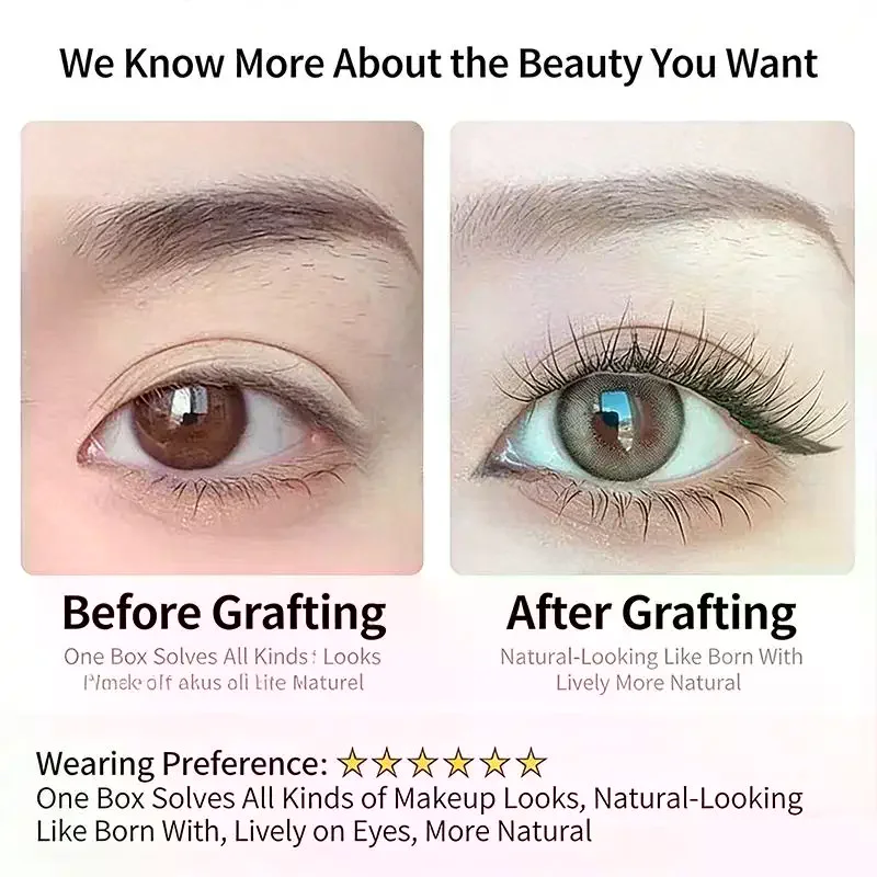 黒色の自己粘着式つけまつげ 優しい11-13MM DIYまつ - Eyelash Extension No 11 のレビューと価格