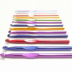 Hot Sale 4Pcs/set 2/2.5/3/3.5mm Aluminum Oxide Knitting Needles Crochet Hook Weave Crochet Needles Crochet Hook Set Wholesale