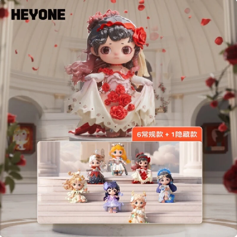 متوفر في المخزون جديد Heyone Joy Guardians' Covenant Chronicles Series صندوق أعمى اللعب Kawaii عمل أنيمي نموذج لجسم هدايا عيد الميلاد