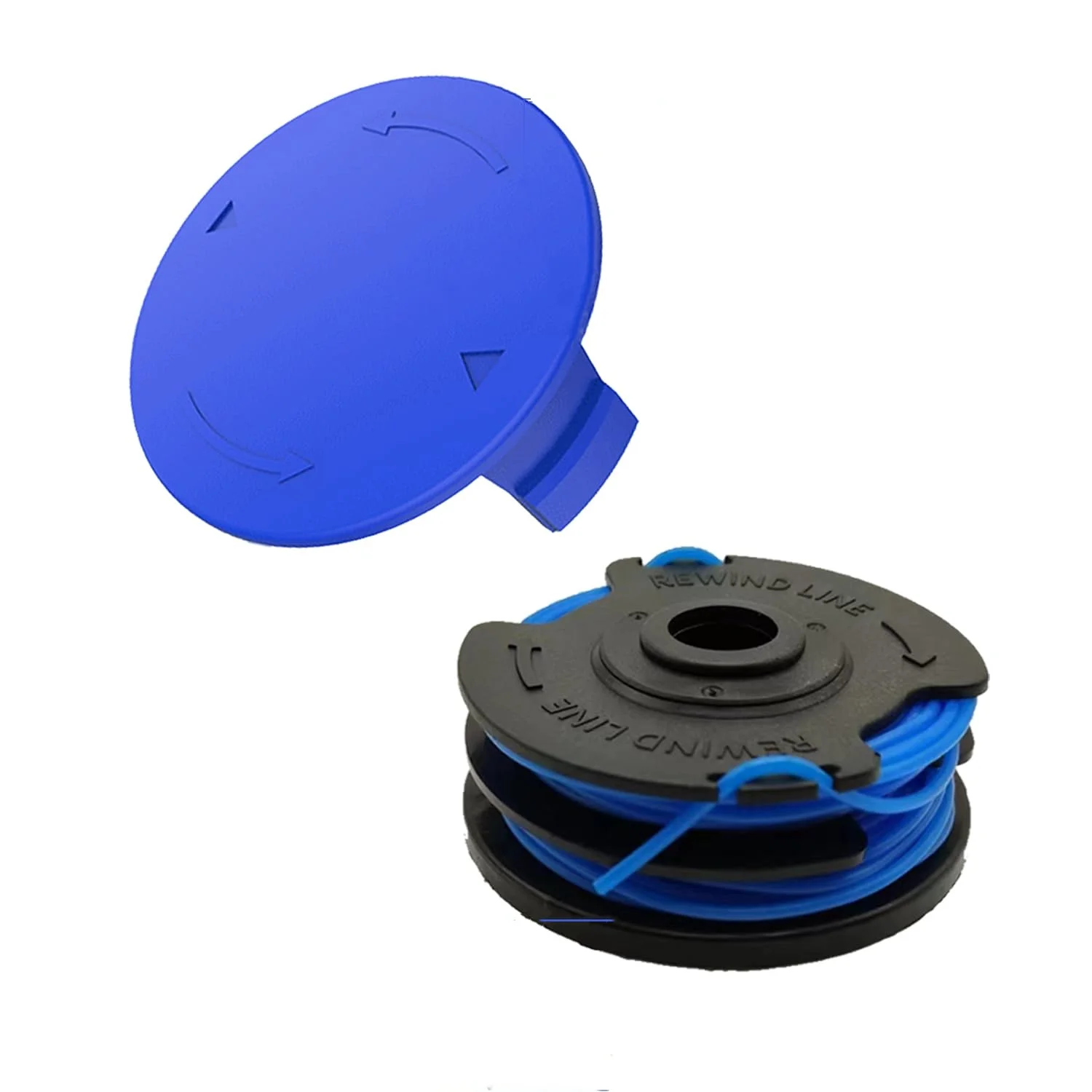 Replacement Spool and Cover for KST-20X and 120X-06 Grass Trimmer Used with 40V Cordless String Trimmer Systems