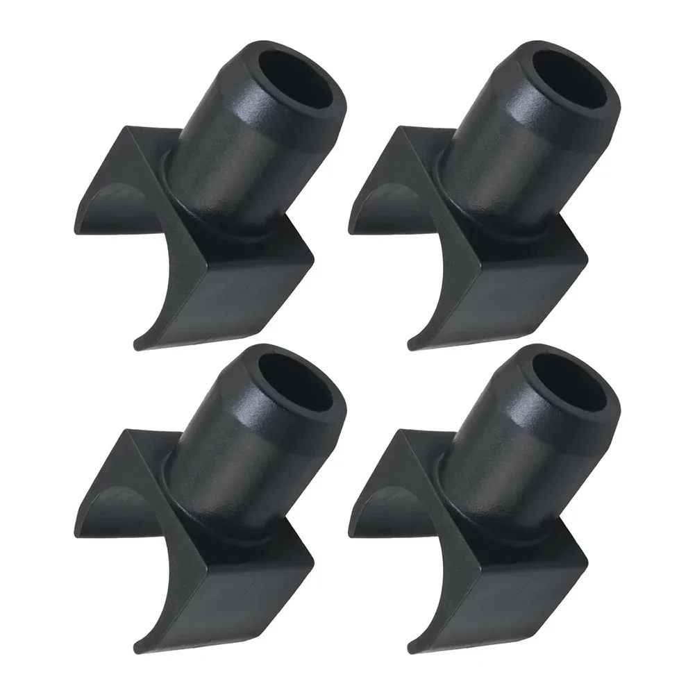 4PCS Wheelchair U-Shaped Seat Rail Slider Guide Set For Easy Installation Wheelchair Chair Auxiliary Accessories 22*44*22mm