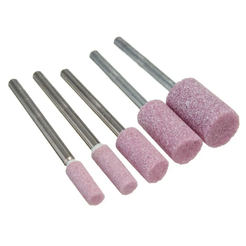 10PCS 1/8 "สีแดงขัดขัดหินโรตารี่เครื่องมือบดล้อใหม่ Drop Shipping