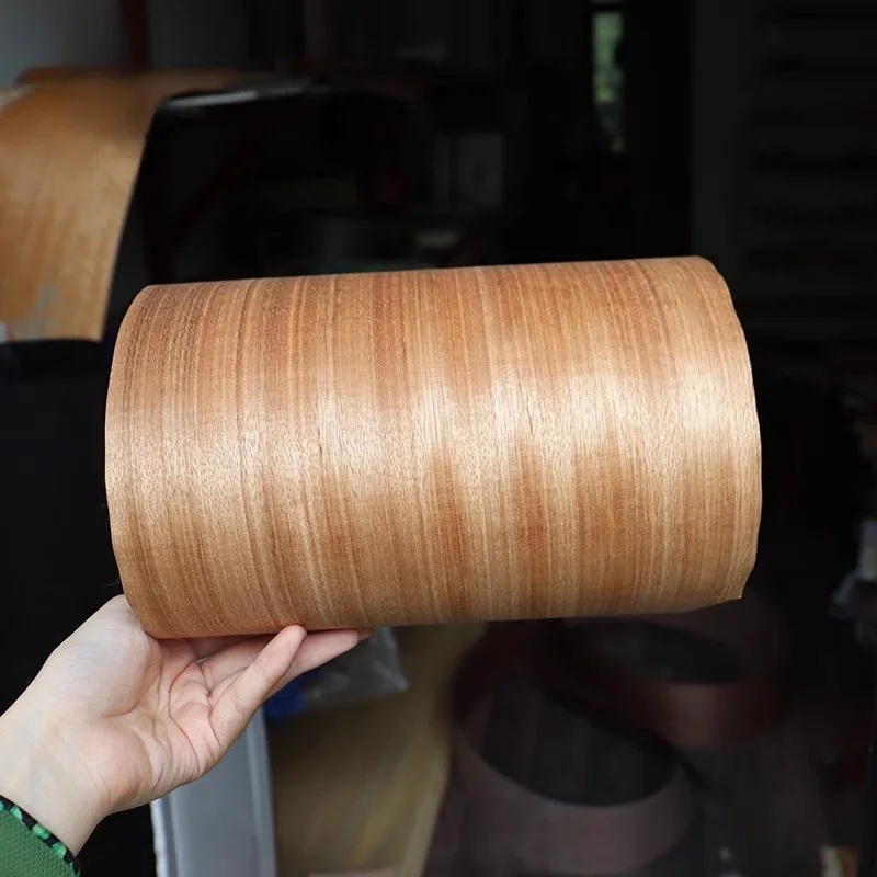 2pcs L:2.5Meters Width:18cm T:0.25mm Natural veneer furniture veneer guitar decorative wood veneer wardrobe wood veneer