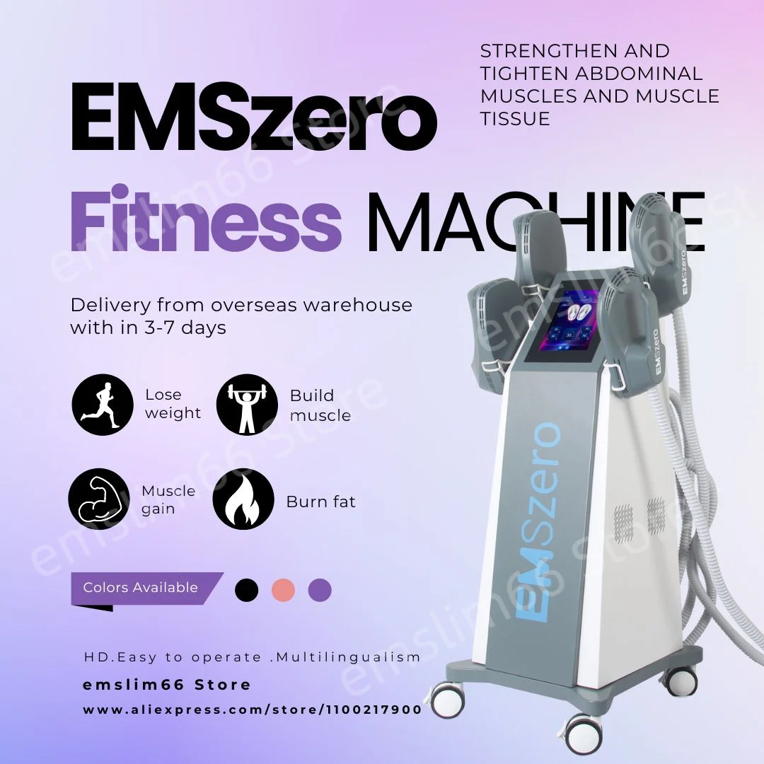 

Professional EMSzero 6500W RF Body Sculpting Machine Hi-EMT Fat Burning EMS Slimming Muscle Toning Beauty Equipment