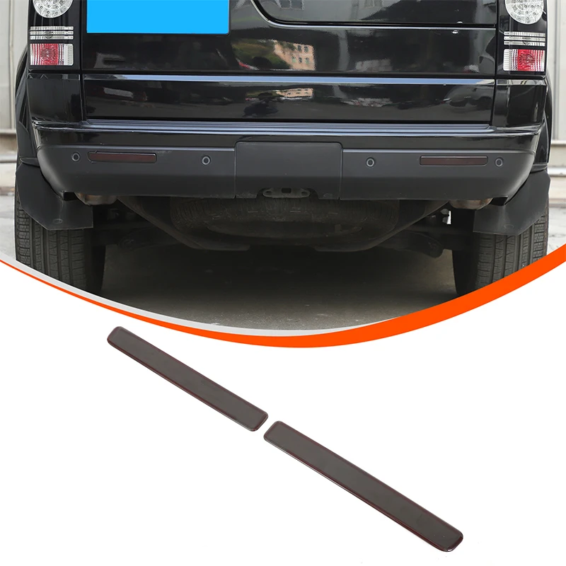 

For Land Rover Discovery 4 LR4 2010-2016 ABS Black Car Styling Car Rear Fog Light Cover Decorative Sticker Exterior Accessories