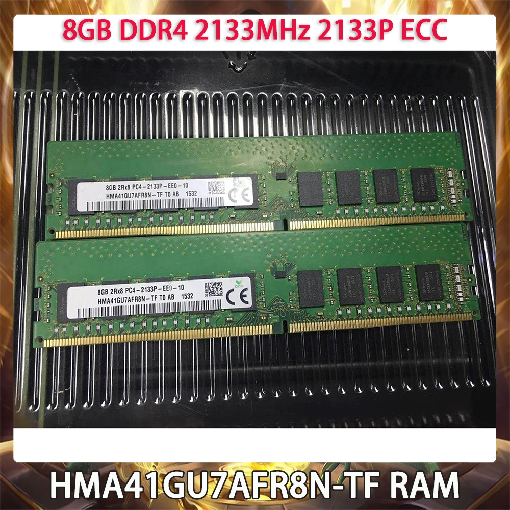 

1 Pcs RAM 8GB DDR4 2133MHz 2133P ECC For SK Hynix HMA41GU7AFR8N-TF Server Memory