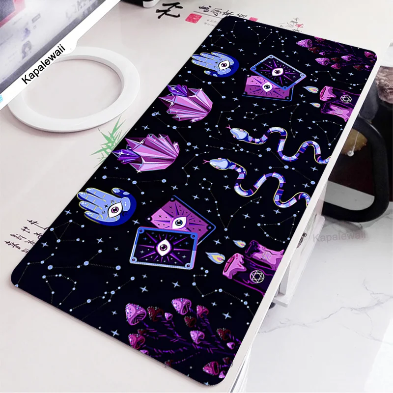 Butterfly Art Mousepad Home Computer Table Large Pc Mouse Pad Vintage Keyboard Mause Pad XXL Big Rug Desk Mat Office Accessories