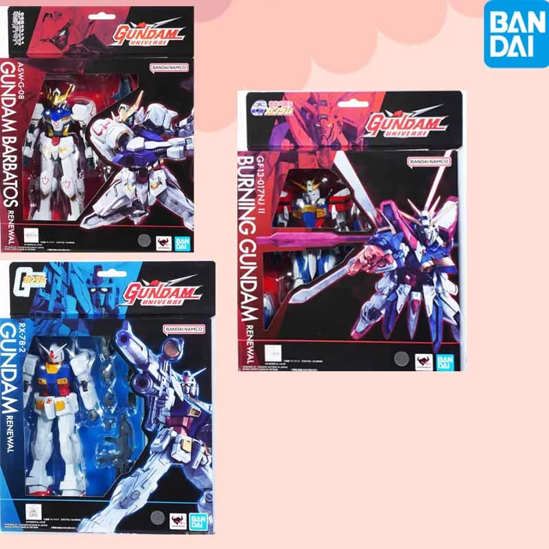 

В НАЛИЧИИ Bandai GU GUNDAM BARBATOS RENEWAL BURNING GUNDAM Аниме Фигурка Сборка Модель Игрушки Коллекционная модель Украшения