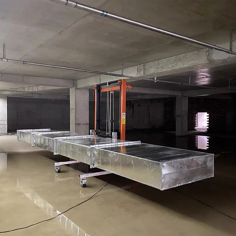 Heißer Elektrische Mini Hebebühnen Solar Panel Lift Kran Rollladen Tür Feuer Rohre Lift