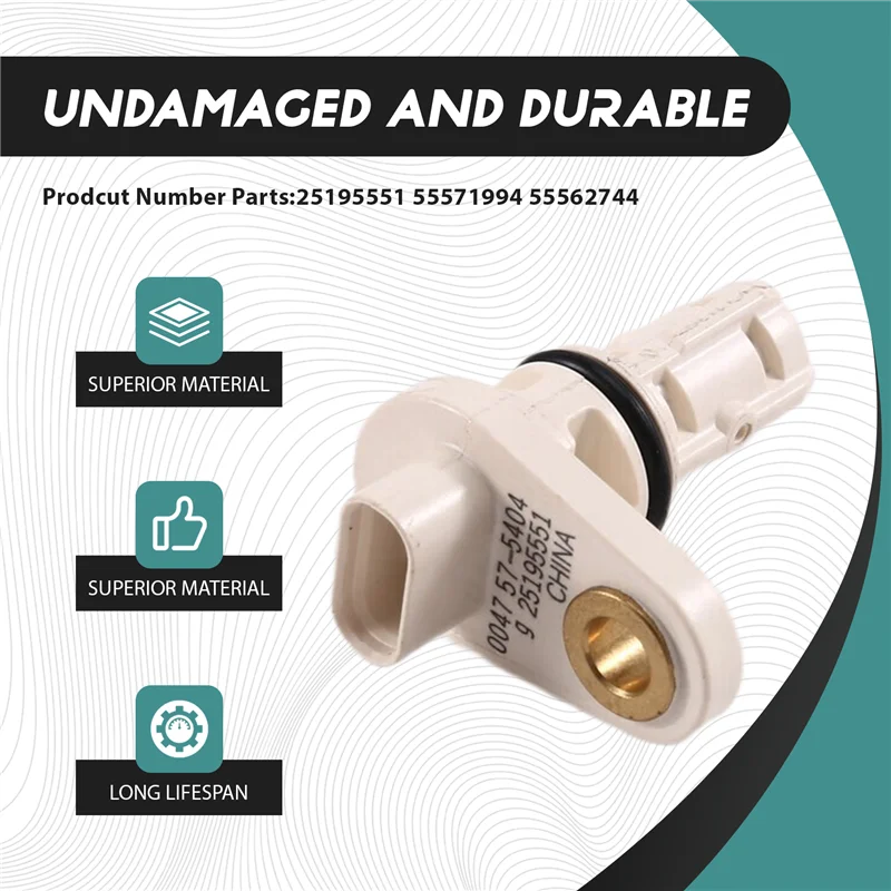 Sensor de posição do virabrequim NEW-25195551 55571994 55562744 para motor de carro Opel Astra J Meriva B Zafira CORSA 2012-2019