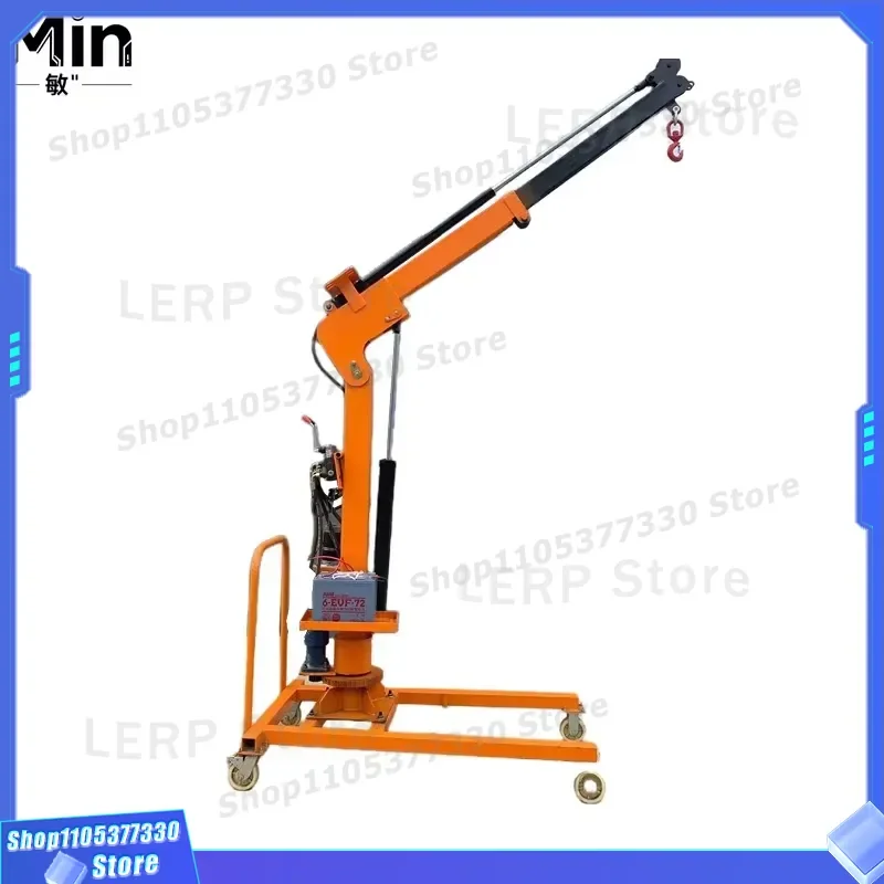 Mobile Hydraulic Crane, Simple Rotation, Truck Loading Cantilever Hoist Frame