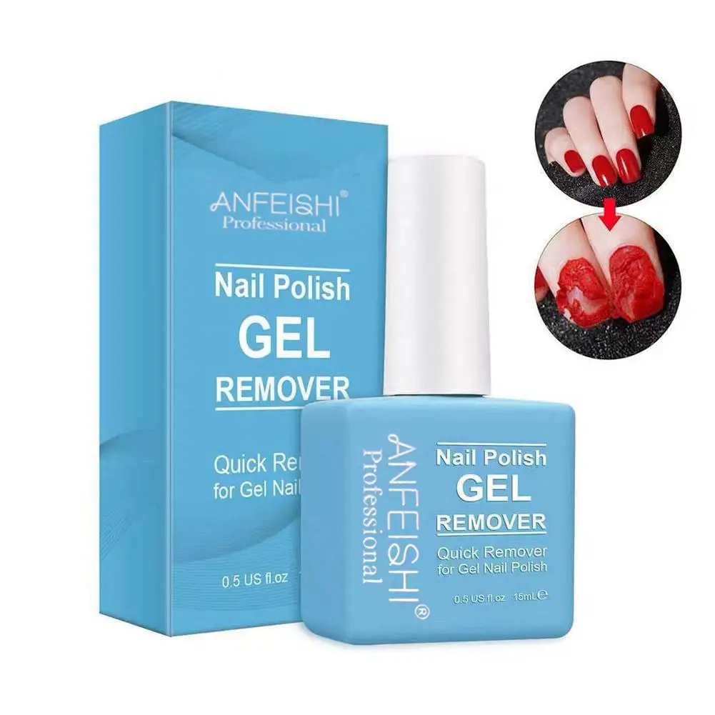 Magic Remover Nail Gel Polish Remover Uv Gel Polish 15ml Varnish Permanent Nail Delete Polish Burst Semi Gel Remover Magic V9n3