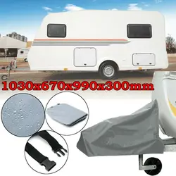 Tampa universal do engate da caravana do PVC, Capas impermeáveis do fechamento do reboque, Tampa respirável do engate do reboque, Tongue Jack Cover