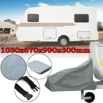 PVC Universal Caravan Hitch Abdeckung Anhänger Hitch Lock Abdeckungen Wasserdicht Atmungsaktiv Anhängerkupplung Abdeckung Für Caravan Zunge Jack Abdeckung