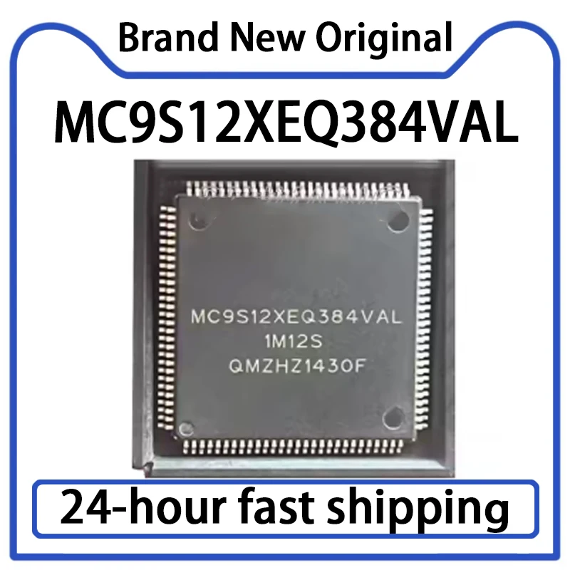 1PCS Original MC9S12XEQ384VAL MC9S12XEQ384 1M12S QFP112 New Automotive Computer Chip in Stock