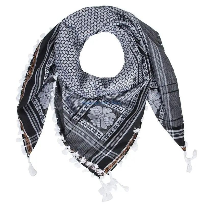 

652B Arab Middle East Headscarf Lady Sunproof Kerchief for Outside Desert Adventure