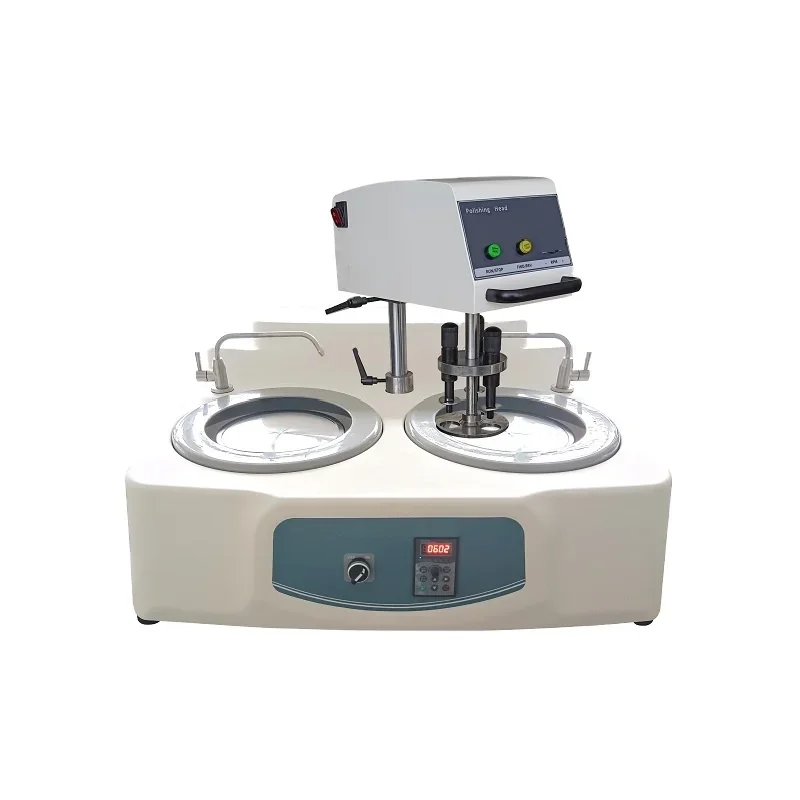 MP-2B Semi-Automatic  Metallographic Sample Grinding Polishing Machine Laboratory Metallurgical Polisher Grinder