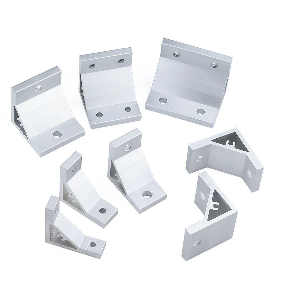 4Pcs/Lot 90 Degree 2020 3030 4040 4545 5050 6060 8080 Corner Angle Bracket Corner Connection Joint for Aluminum Profile view 6