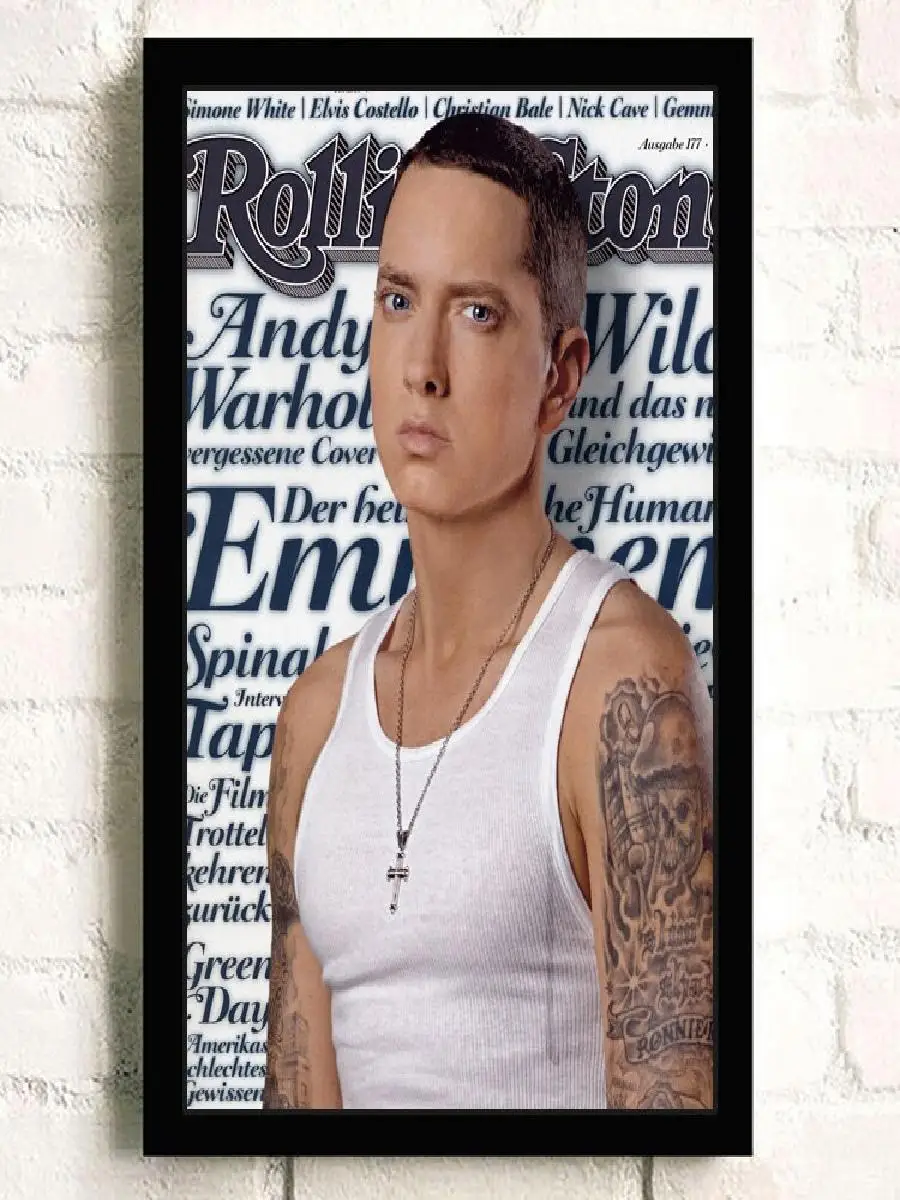 ايمينيم مغني الراب صور ملصق الأسرة جدار الفن الديكور قماش اللوحة #2