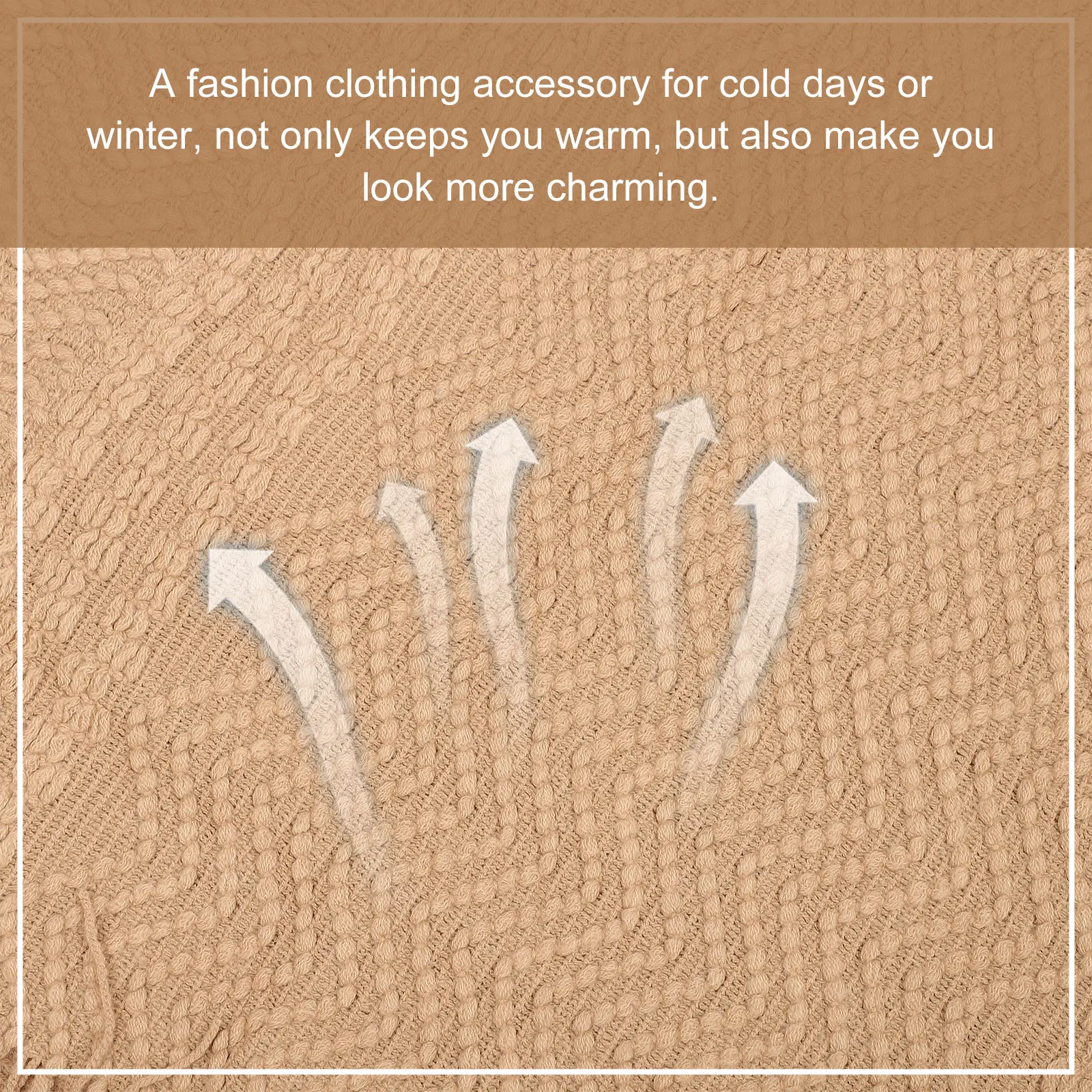 

Warm Shawl Pullover Sweater Wraps for Women Blanket Scarf Miss Winter Poncho Cape Cloak