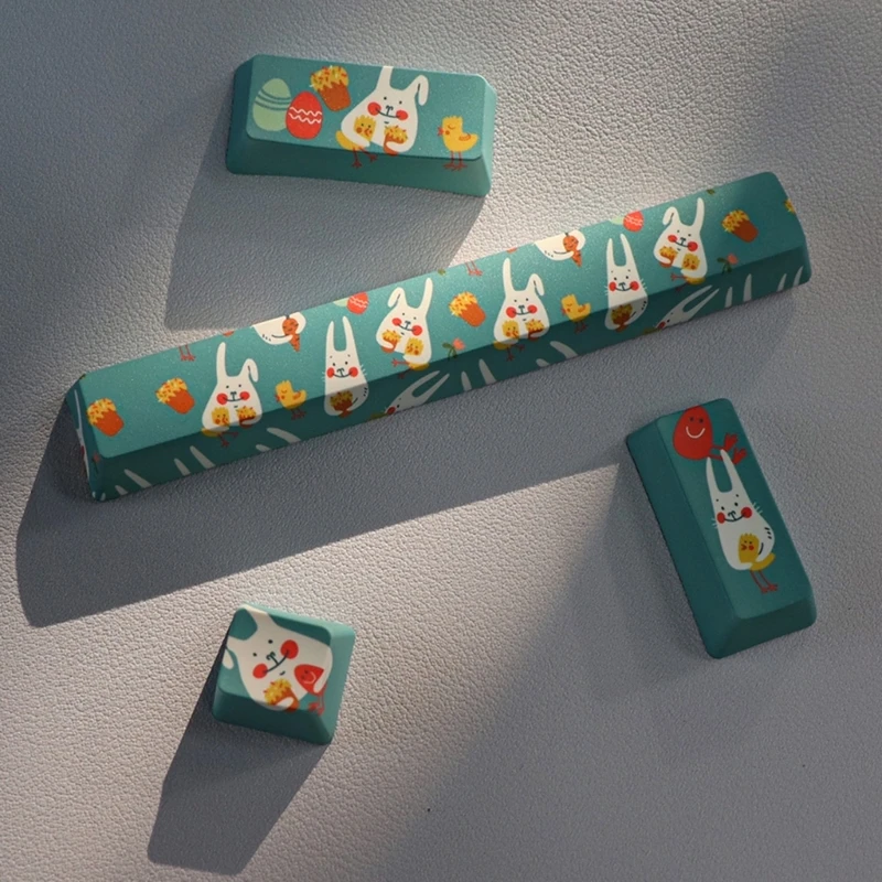 4 клавиши на заказ, механическая клавиатура, колпачки 2,25U, 2U, Enter, 6,25u, пробел, PBT, OEM-профиль, новинка, чехол для