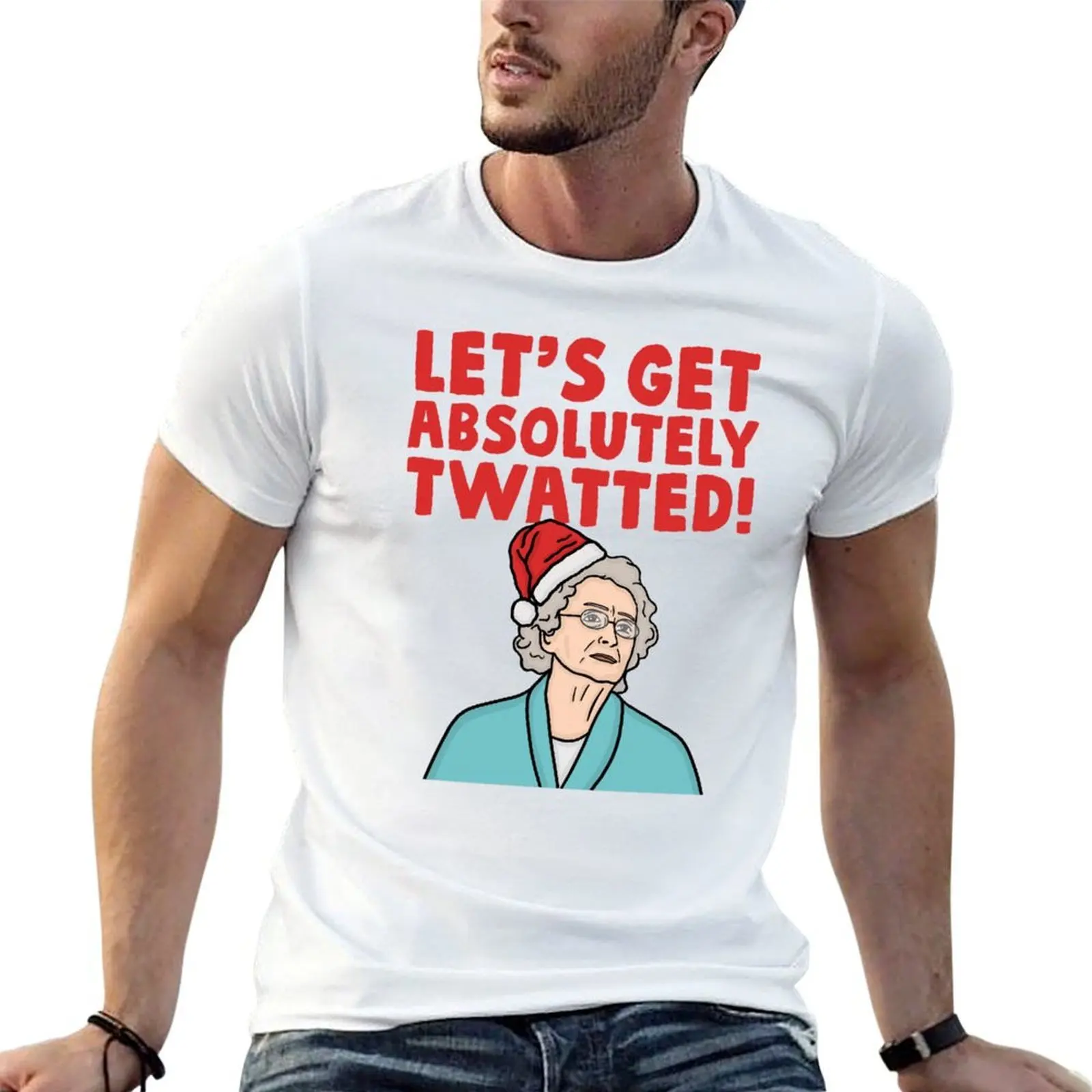 

Doris Gavin And Stacey Christmas T-Shirt t shirts for man cotton man t shirt graphic T-Shirt