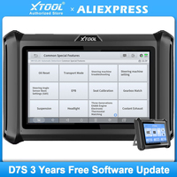 XTOOL D7S V2.0 Car Diagnostic Tools All System Bidirectional Automotive Tool ECU Coding VAG Guided PMI CAN FD DOIP FCA 39+ Reset