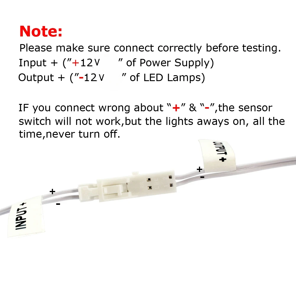 Motion Sensor Light Switch 12V  Touch Sensor Switch Movement Automatic ON OFF with Timer Infrared LED PIR Sensor 12V