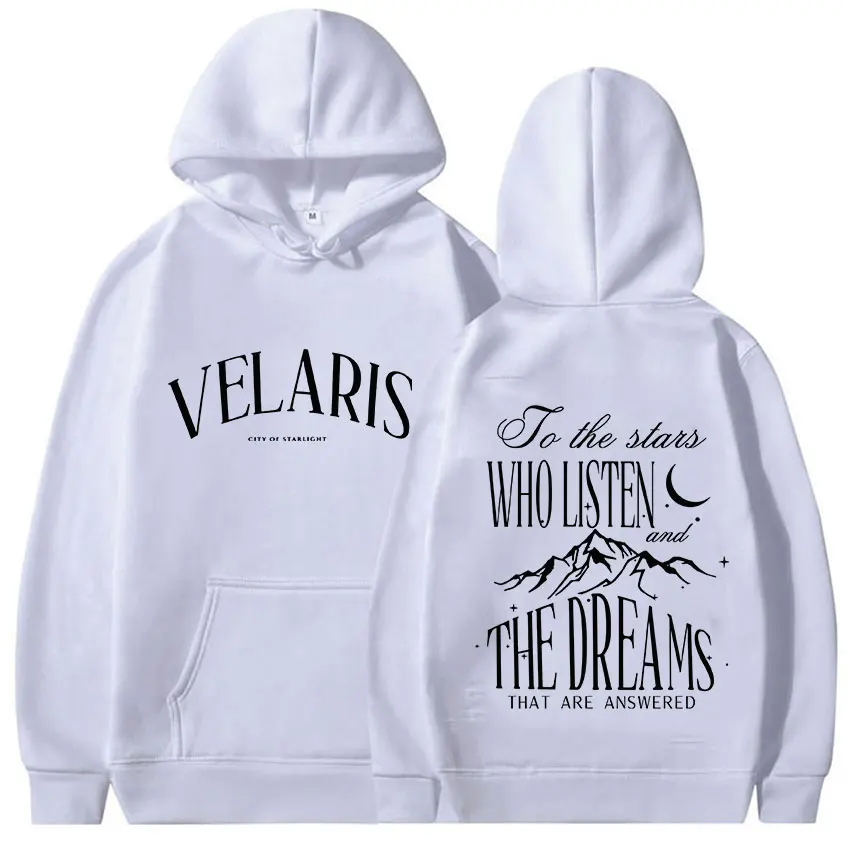 ACOTAR Velaris A Court of Thorns and Roses Graphic Hoodie Men Womens Casual Aesthetic Clothing Sweatshirt Fashion Harajuku Hoody #2