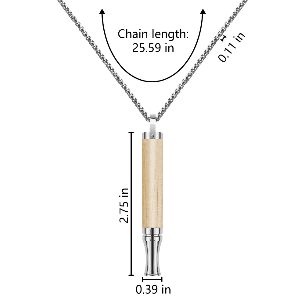 Stainless Steel Meditation Extract Quit Smoking Inhaler Pendants Relieve Stress Regulate Breathing Aromatic Diffuser Necklace