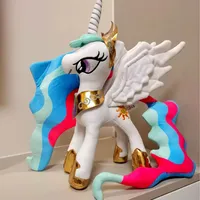 35/30CM My Little Pony Plush Toys Twilight Sparkle Pinkie Pie Fluttershy Rainbow Dash Soft Stuffed Unicorn Toys for Kids Gift