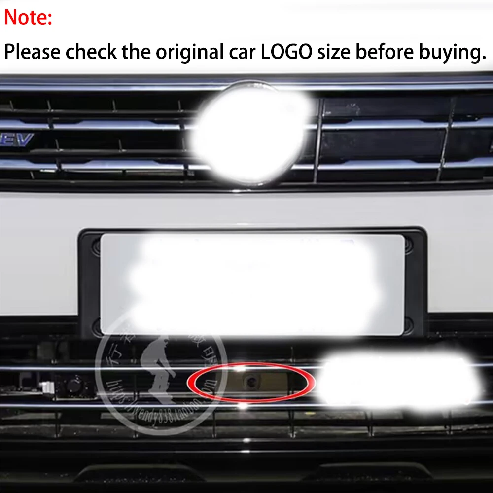 ZJCGO AHD 1080P LOGO Car Parking Front View Camera Waterproof for Volkswagen VW Viloran Tiguan Hybrid 2019 2020 2021 2022